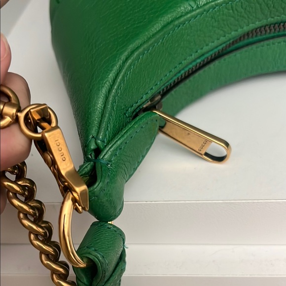 Gucci Green Leather Women's Bag - Picture 3 of 9